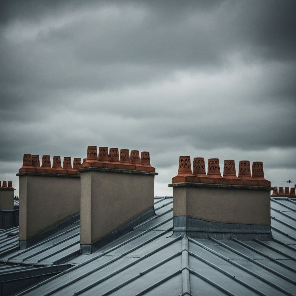 Ramonage des conduits collectifs d'un immeuble parisien par Foussadier