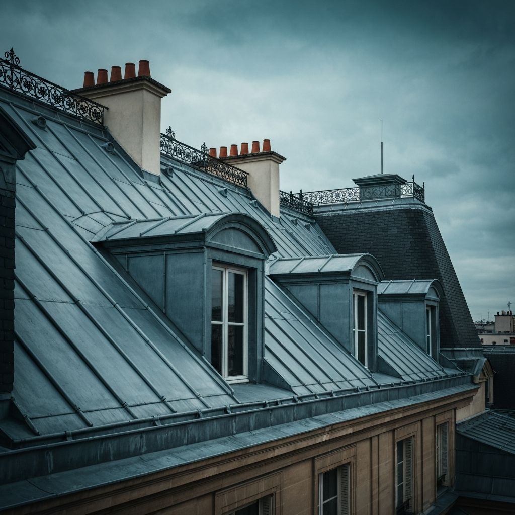 Toiture zinc parisienne
